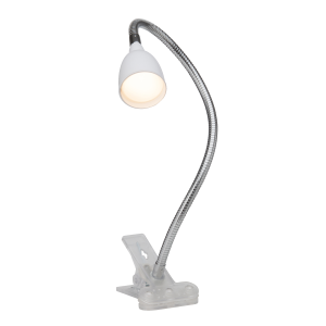 LED Schreibtischlampe, 38 cm Höhe, max. 250 lm, Flexarm einstellbar