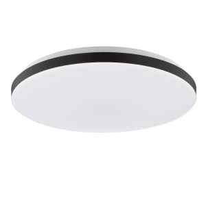 Ø 38,5 cm, 2500 lm, 3000 K, Bewegungsmelder, Tageslichtsensor, schwarz