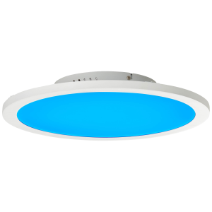 Modernes Aufbaupaneel Durchmesser 40cm - Dimmbare Deckenlampe mit RGB