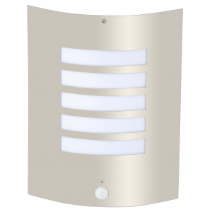 Außen Wandlampe mit Bewegungsmelder, 29 cm Höhe, E27, max. 60 W, IP44