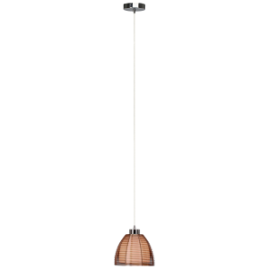 Hängelampe, kürzbar, 126 cm Höhe, Ø 20 cm, E27, max. 60 W, Bronze