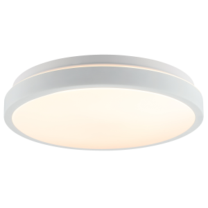 LED Deckenleuchte Ø 33 cm, 2600 lm, 3000 K, mit Präsenzsensor, weiß