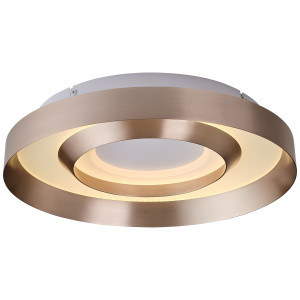 LED Deckenlampe - 3 Stufen dimmbar - rose gold - Ø 40 cm
