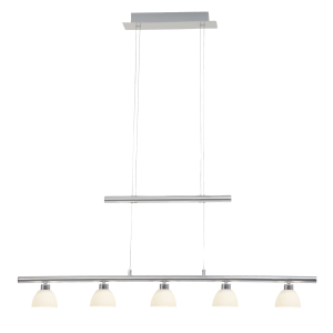 LED Hängelampe, höhenverstellbar, 3 Stufen Dimmer, 175 x 98 cm, 3100lm