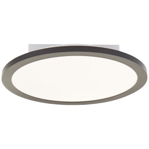 LED Aufbaupaneel, Ø29cm, 16W, 1600lm, 4000K, schwarz, rund