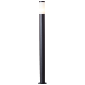 Pollerlampe, 1,1 m Höhe, Ø 12 cm, E27, max. 20 W, IP44, schwarz