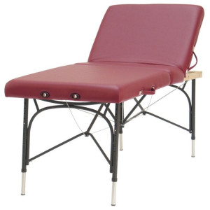 OAKWORKS Koffer-Massageliege «Athlet Backrest» - CE -