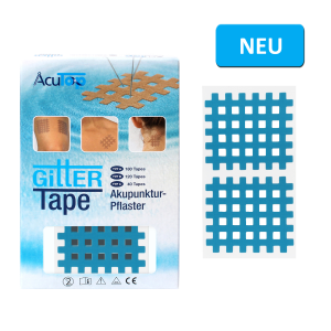 AcuTop Gitter-Tape, Typ C, Farbe Pink oder Blau Blau