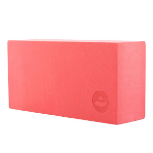 Yogablock «ASANA BRICK» in verschiedenen Farben rot