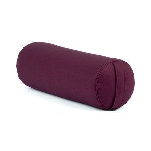 Yoga Bolster ECO Dinkel aubergine
