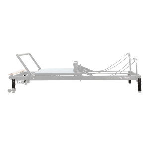 Beinerhöhung für R8-Pro Pilates Reformer Schwarz oder Weiss Schwarz