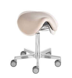 Sattelhocker «Docy Lugano ERGO» extrahoch 58 - 77 cm, beweglicher ERGO-Sitz