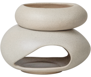 Duftlampe «Kyoto» beige