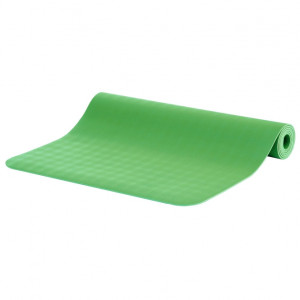 Naturkautschuk Yogamatte «EcoPro XL/200» 200 x 60cm / 4mm Schilfgrün