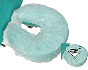 Einweg-Häubchen aus dünnem Vlies, Spenderbox à 100 Stk. Ø 53 cm