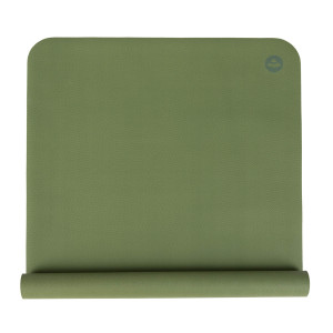 Naturkautschuk Yogamatte «EcoPro Travel» leichte Reise-Yogamatte farngrün