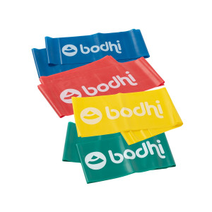 bodhi Fitnessband aus Naturlatex in verschiedenen Stärken und Längen Leicht / Gelb | 1.5 m lang
