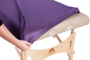 OAKWORKS Kunstleder-Fix-Bezug Grösse 1 «Terra Touch» für Behandlungsliegen mit Breite 68 - 70 cm Sage #7fb8ac
