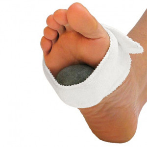 Frottee-Halteband für Hot Stone, 2 Stk.