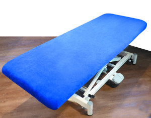 Frottee-Fixspannbezug, Grösse 2 (Tischbreite 74-84cm) Weiss #ffffff