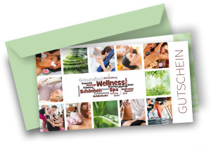 10 Geschenkgutscheine für Ihre Kunden inkl. Couvert