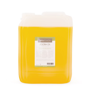 Jojoba-Massageöl 1. Kaltpressung von «WellToch» 5 Ltr. Kanister