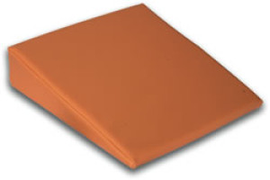 LIMA Keilkissen - (L x B x H) - 40 x 40 x 10/2 cm Tovega: Ashgrey #cbcbc7