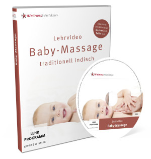 Lehrvideo DVD: «Die Baby-Massage» 24 Min., inkl. Download-Link