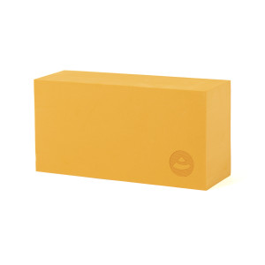 Yogablock «ASANA BRICK» in verschiedenen Farben mango