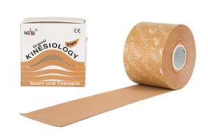 NASARA Kinesio-Tape - Rolle 5 cm x 5 m beige #ddb492