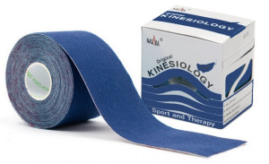 NASARA Kinesio-Tape - Rolle 5 cm x 5 m dunkelblau #323F7A