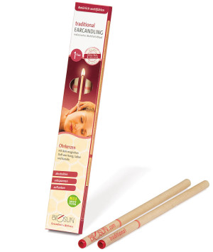 BIOSUN Ohrkerzen «traditional», 2-er Packung