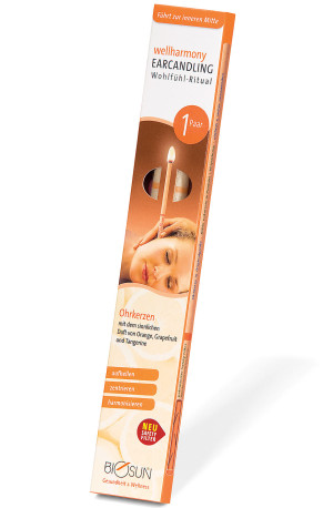 !!!SALE -50% !!!BIOSUN Ohrkerzen «wellharmony», 2-er Packung