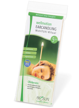 !!! SALE -50% !!! BIOSUN Ohrkerzen «wellmotion», 10-er Packung
