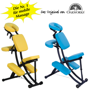 OAKWORKS Massagestuhl «Pro Chair» - CE - Opal #eadcc1