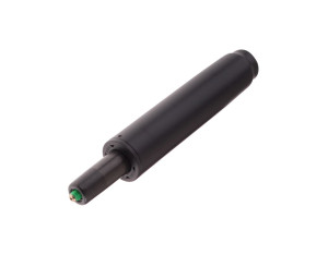 Bürostuhl-Gasfeder Länge 230 mm, Hubbereich ca. 288 - 418 mm, Hub 130 mm, Farbe Schwarz