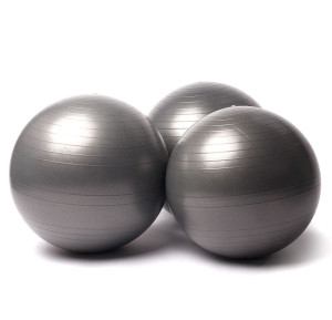 Sitz- & Gymnastikball – platzsicher (ABS) Gr. S: Ø 55 cm für Körpergrösse 156 - 165 cm
