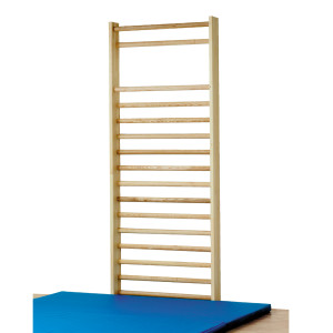 DIN Sprossenwand 240 x 100 cm MIT Leerfeld, 15 Sprossen - CE - Ja - selber Zusammenbauen