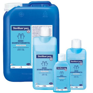 «Sterillium Pure» - alkoholische Handdesinfektion - CE - Flasche 500 ml mit Klappverschluss