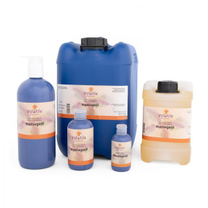 Massageöl 'Nacken-Schulter' von «Volatile» 250 ml Flasche mit Disc-Verschluss