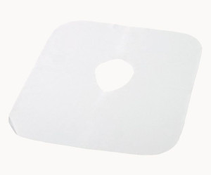 10 Stk. WASCHBARE Gesichtsauflage-Tücher aus Mikrofaser, Pack à 10 Stk. Royal blau