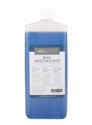 WellTouch «Wäschereiniger Blau» - entfernt Ölrückstände aus Textilien 1 Liter