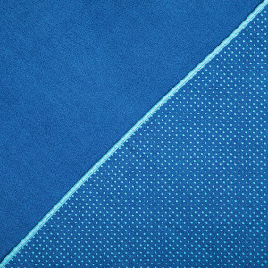 Yoga Towel «GRIP ²» in vielen Farben mit Antirutschnoppen blau