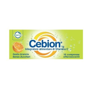 Dompe'Primary(Paraf) Cebion Effervescente Vitamina C S/zucch 10cpr