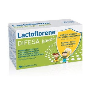 Montefarmaco Otc Spa Lactoflorene Difesa Bimbi Fermenti Lattici 10 Flaconi
