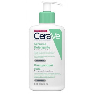 Libero Cerave Schiuma Detergente Viso Pelle Grassa Seboregolatrice 236ml