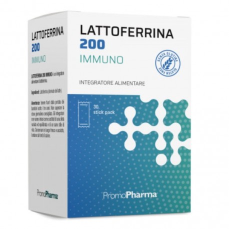 Promo Pharma Lattoferrina 200 Difese Immunitarie 30stick