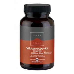 Terranova Integratore Benessere Ossa Vitamina D3 50cps