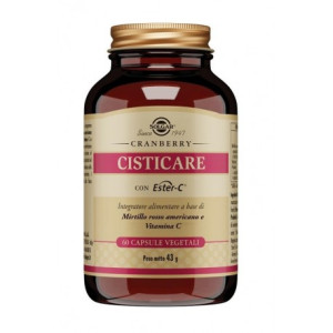 Solgar Italia Solgar Cisticare Integratore 60 Cps