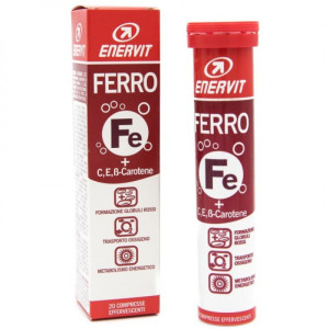 Enervit Ferro Integratore Alimentare, 20 Cpr Effervescenti